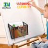 Docnest 3 Pack Magnetic Wall Mounted File Holders,Mesh Letter Organizer
