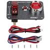 DC12V Racing Car Ignition Switch Panel Swing Switch + Engine