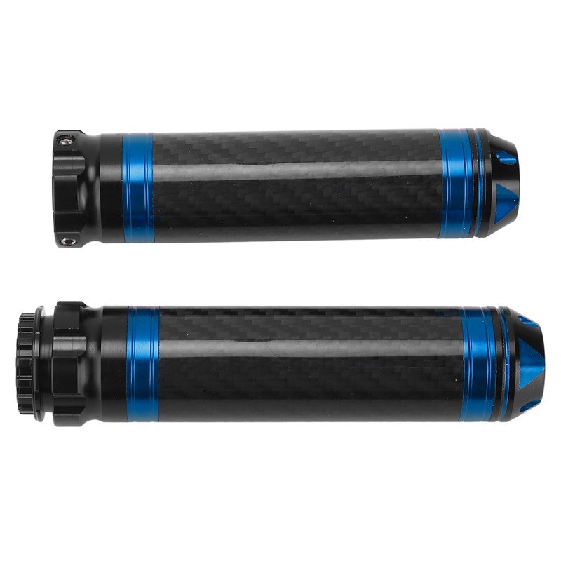 2PCS Motorcycle Handle Bar Grip Cover Carbon Fiber Corrosion Resistant