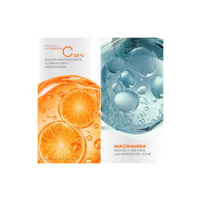 Darrow Actine Serum Facial Vitamina C y Niacinamida Iluminador, 30ml