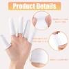 LvYiLinggg White Cloth Finger Sacks, 10-Piece Set, Gentle on Skin,