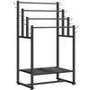 HOOBRO 4-Tier Free Standing Towel Rack for Bathroom, Blanket Rack