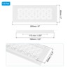 PATIKIL 8 x 3 Inch Door Air Vent Cover, 2