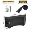 4 Pack Cylinder Wall Mounted Bracket,Heavy Duty Gas Cylinder Holder