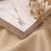 Tuscany Silver Women's Sterling Silver Initial N Pendant on Curb