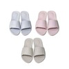 FA LIFE Women's Bathroom & Office Slippers (250mm) Pastel Pink 2ea
