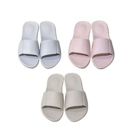 FA LIFE Women's Bathroom & Office Slippers (250mm) Pastel Pink 2ea