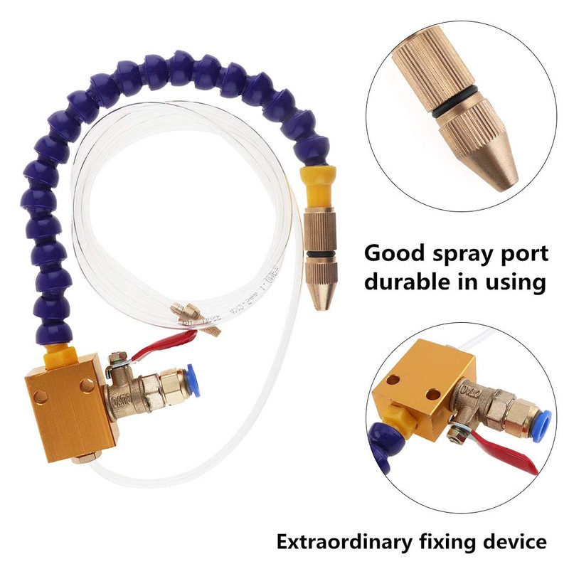 ChgImposs Mist Coolant Lubrication Spray System, Engraving Machine Metal Cutting