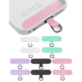 Fannobaby Phone Tether Tab, Phone Lanyard Tab Used with Crossbody Strap Cellphone Lanyard Patch Smarthphone Tether for Cases(Colourful)