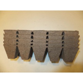 Jiffy 100 Cells Jiffy Strips peat pots -10 cells per strip - fills 2 seedling flats