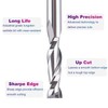 SpeTool 1/4 Inch Shank Up Cut Spiral Router Bit, 1