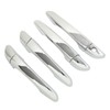 Car Outside Door Handle Cover with Caps Mirror Chrome Replacement