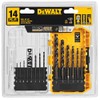 DEWALT DW1162 G Set De 14 Brocas de Óxido Negro,