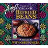 Amy's Organic Refried Beans Canned, Mild with Green Chiles, Vegan