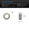 AC Infinity - Cinta adhesiva de aluminio de grado profesional,
