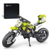 QISHOUTING Off-Road Motorcycle Building Toy for Teenager Boys, 1:8 Scale