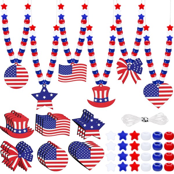 24 Set 4th of July Patriotic Craft Kits Independence Day