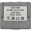 3.6V 2750mAh 68301000 68300900 Ni-Mh Rechargeable Battery for HETRONIC Remote
