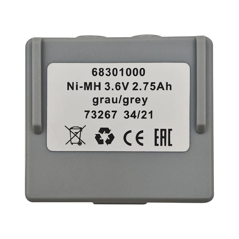 3.6V 2750mAh 68301000 68300900 Ni-Mh Rechargeable Battery for HETRONIC Remote