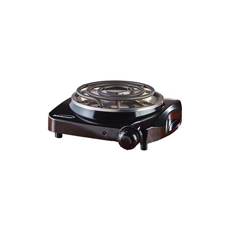 Brentwood Appliances TS-306 Electric 1200W Single Burner, Black