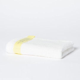 Growing Towel Yellow Ribbon Body (Sports Towel) (Shiro)
