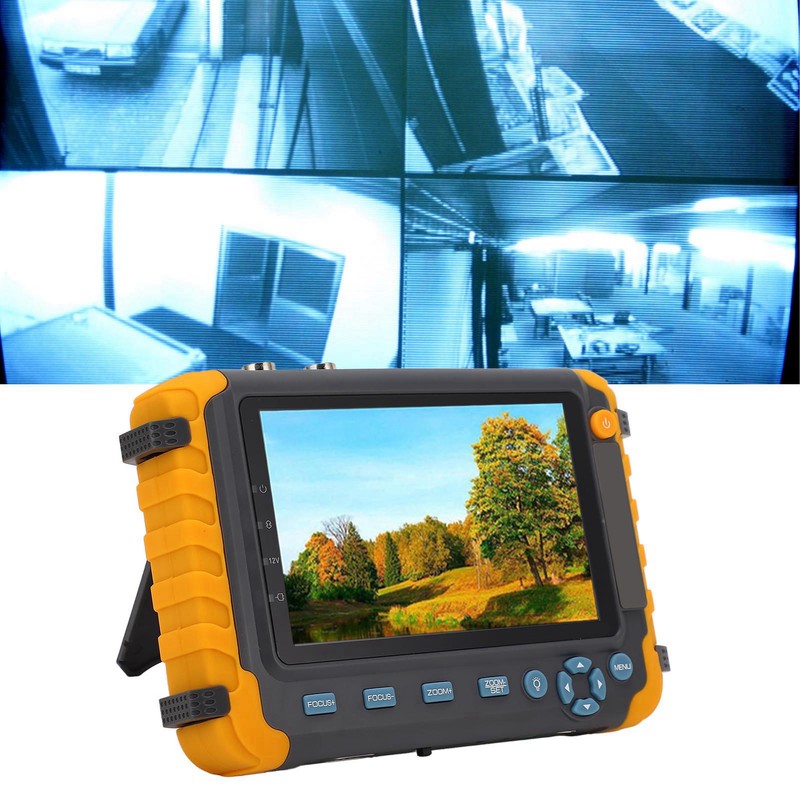 CCTV Camera Tester 8MP 5 Inch Screen VGA HD Multimedia