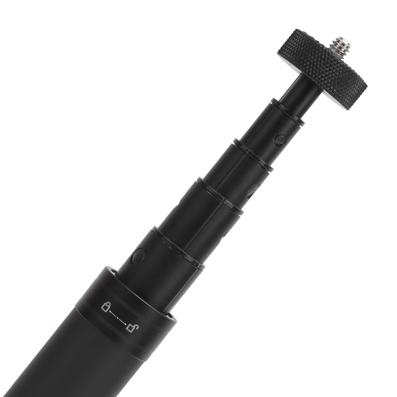 6 Sections Telescopic Triaxial Stabilizer Extension Rod Portable Lengthen Selfie
