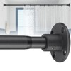 Heavy Duty Shower Rod - Industrial Shower Curtain Rod Wall