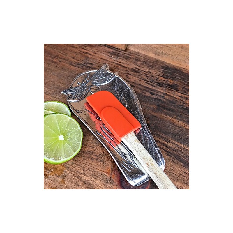 Crosby & Taylor Dragonfly Pewter Spoon Rest