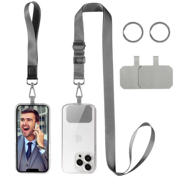 DGHYDZ Cell Phone Lanyard, Universal Neck Strap, Adjustable Shoulder Strap,
