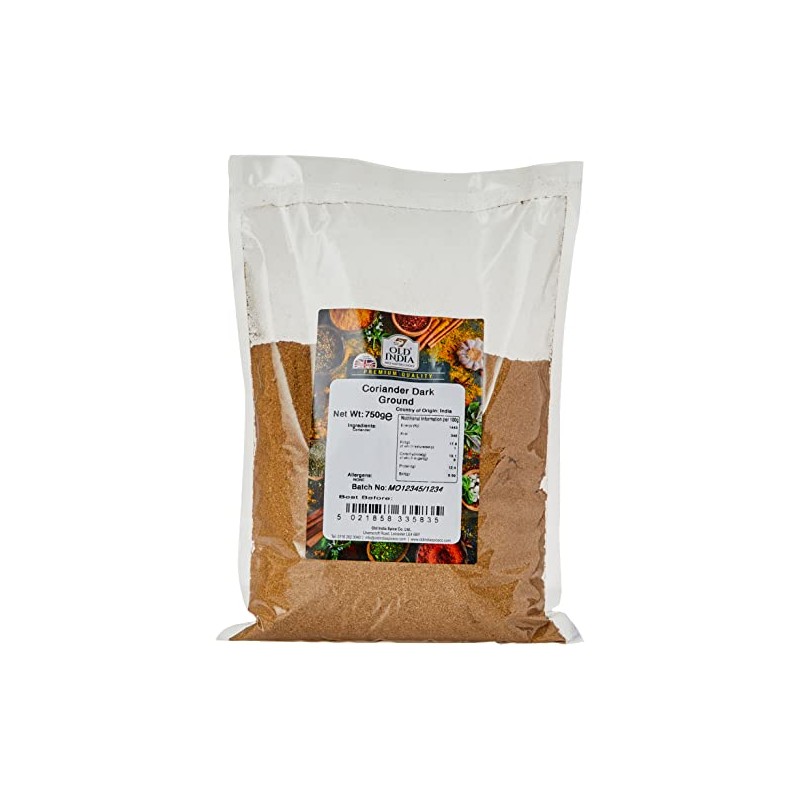 Old India Coriander Dark Ground 750 g