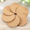 Pack of 12 cork coasters (9 x 0.4 cm) and