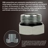AKM 72 Pcs ORB Plug Kit Hose Tube and Pipe