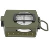 DC60‑2A Aluminium Alloy Foldable Multifunctional Luminous Compass Outdoor SuppliesArmy Green