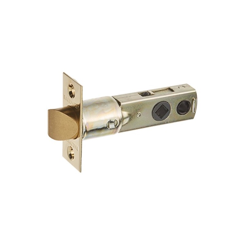 Baldwin 5300 Replacement Latch, Lifetime Polished Brass