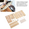 1: 130 Wooden Model Sailboat Kit for Adults Improve Hands