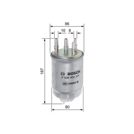 Bosch Automotive N2224 Diesel Filter Car