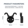 CYCLAMI S11 Out-Front Bicycle Computer Mount Compatible with Garmin Edge,