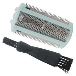 Vicue Updated BRL140 BRL130 Electric Trimmer Head Assembly Body Groom Foil Fit for Philip SatinShave Women’s Electric Shaver(Blue)