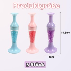 agogue Set of 3 Diamond Painting Accessories, Diamond Painting Pen, Diamond Painting Accessories, Pen, E Painter, Diamond Painting Pen, DIY Pen, Standable Nail Art Point Pen, Diamond Painting Tools