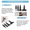4 x Reciprocating Saw Scraper Blade, Scraping Tool Attachment Reciprocating