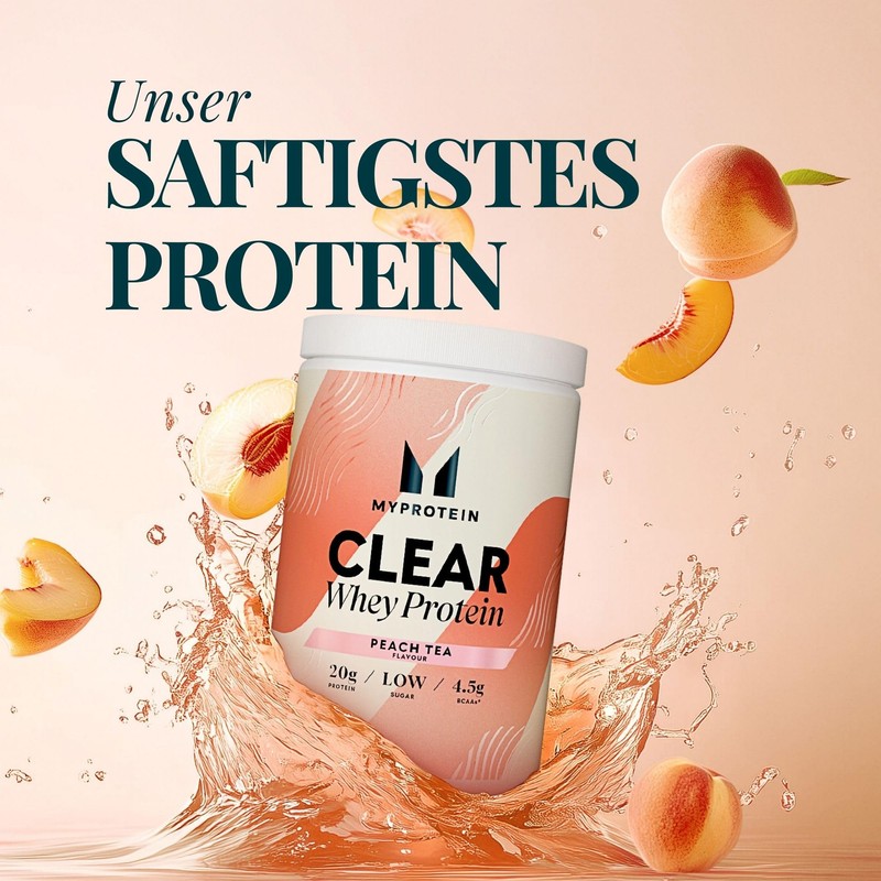 Myprotein Clear Whey Isolate Protein Powder | Peach Tea -