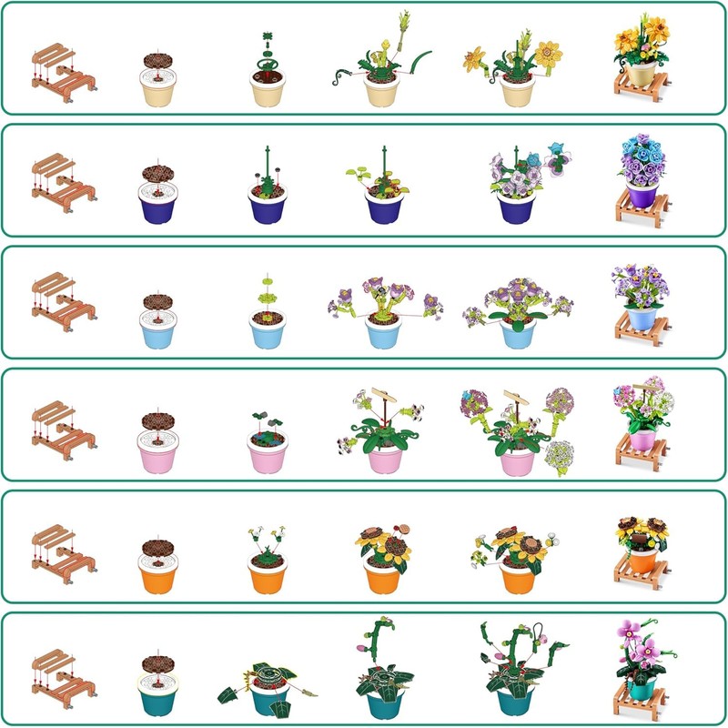 Zuru MAX Premium - Garden Pot Series (Max Build)
