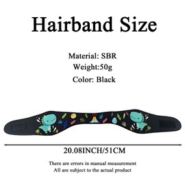 Swimming Headband, MoKo Cute Swimmers Ear Protection Band, SBR Ear Guard & Hair Guard for Kids Adults, Keep Water Out and Hold Earplugs in, for Surfing, Diving, Pool, Showering, and Beach.