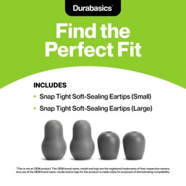 Durabasics - Juego de estetoscopios (2 tamaños), color gris