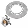Caltric Front Right Brake Caliper w/ Disc for Yamaha Grizzly