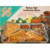 1981 Swanson TV DINNER box MEXICAN Enchilada Beans Metal Fridge