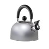 Chrome 1.6 Litre Gas Hob Kettle with Folding Handle Caravan