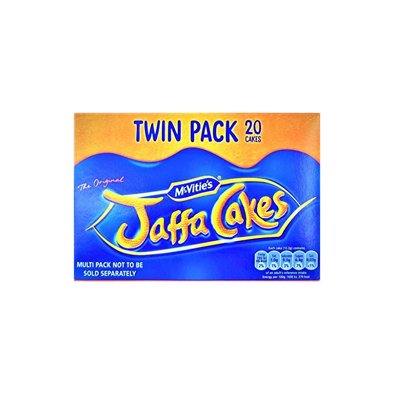 Original McVitie's The Original Jaffa Cakes Twin Pack Imported From