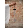 Sonic Energy Mini Chakra Chime Hamsa - Small Wind Chime